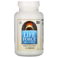 Source Naturals, Мультивитамины Life Force, без железа, 120 капсул