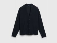 Кардиган из мягкой пряжи, Черный