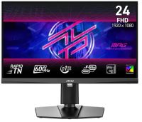 Монитор 24.1" MSI MPG 242R X60N 9S6-3BC79T-009 1920x1080, Rapid TN, 0,1ms, 350cd/m2 1000:1, 600Hz, 2*HDMI, DP, Type-C, 3*USB2.0, HAS, Pivot, Swivel, I