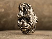 Бусина для темляка Гринч, мельхиор