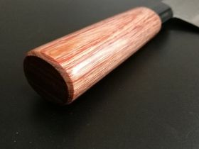 Нож кухонный для овощей Накири Kanetsune, сталь DSR1K6, рукоять pakka wood