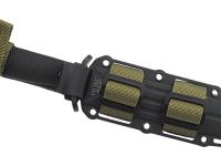 Тактический нож НОКС Кром Black, сталь AUS-8, рукоять резинопластик