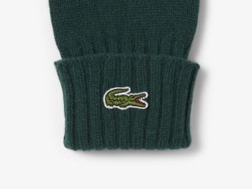 Шерстяные перчатки Lacoste унисекс
