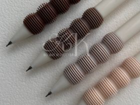 Набор ручек гелевых, автоматические Languo, 0,5 мм, 4 шт, чернила черные