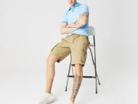 Мужские шорты Lacoste свободной посадки