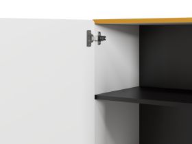 Тумба Шелби 158x88 Горчичный