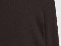 Приталенный джемпер с люрексом, Коричневый