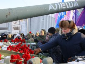 Трофейную технику и геройский танк «Алеша» выставили в Якутске