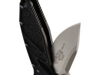 Складной нож Microtech Socom Elite 160-10, сталь M390, рукоять черный алюминий