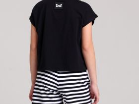 Фуфайка трикотажная для девочек (футболка)