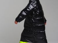 Пальто текстильное с полиуретановым покрытием для девочек