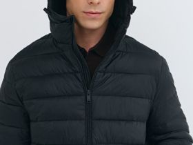 Утеплённая лёгкая куртка, Синий