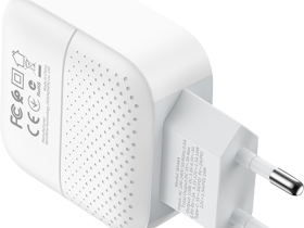 Зарядное устройство Borofone BA46A Premium USB/USB-C 18 Вт Белое