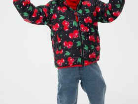 Куртка детская текстильная с полиуретановым покрытием для девочек