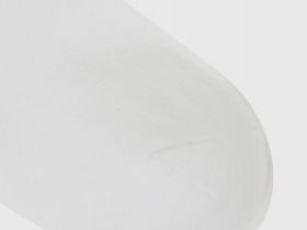 Базовые носки в рубчик, Белый