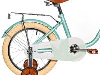 Детский велосипед Novatrack Maple 16, год 2025, цвет Голубой-Зеленый