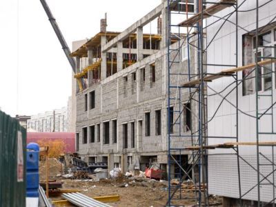 Строящееся второе здание Саха политехнического лицея в Якутске рассчитано на 326 мест