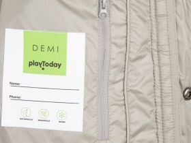 Куртка текстильная с полиуретановым покрытием для мальчиков