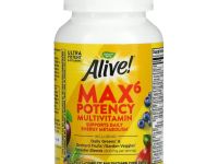 Nature's Way, Alive! Max6 Potency, мультивитамины, 90 капсул