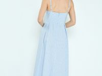 Сарафан из хлопка, Голубой