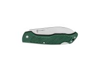 Складной нож Ontario Camp Plus Santoku, сталь AUS-8, рукоять GFN зеленый