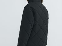 Утеплённая куртка, Черный