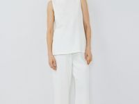 Майка из мягкого пике, Белый