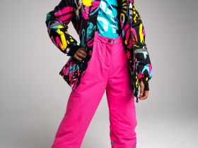 Зимняя куртка из мембранной ткани для девочки