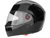 Шлем мото модуляр SHORNER LP961 черный