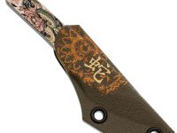 Нож N.C.Custom киридаши Змея сталь AUS-8