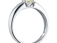 Помолвочное кольцо из белого золота с бриллиантом э4701кц01220883