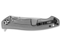 Складной нож Zero Tolerance 0452, сталь Magnacut Satin / Stonewash, рукоять титан/карбон