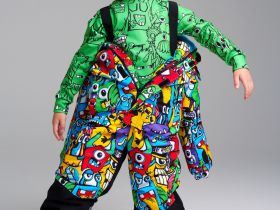 Комбинезон текстильный с полиуретановым покрытием для мальчиков