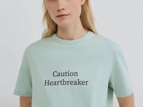 Футболка с принтом, Зеленый