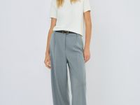 Базовый джемпер с коротким рукавом, Белый