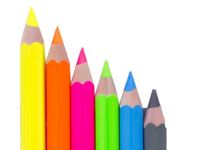 Набор карандашей цветных Cretacolor "Artist Studio Line" 5 неоновых цветов + 1 графитовый HB