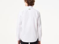 Мужская хлопковая рубашка Lacoste приталенного кроя