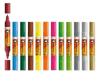 Набор маркеров Molotow "ONE4ALL Acrylic Twin Main-Kit 2", 12 шт