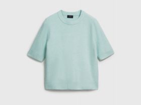 Джемпер с коротким рукавом, Зеленый