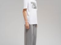 Свободная футболка comfort fit из хлопкового джерси