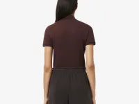 Женское поло Lacoste приталенного кроя из эластичного хлопка