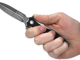 Полуавтоматический cкладной нож Kershaw Decimus, сталь 8Cr13MoV, рукоять GFN/нержавеющая сталь