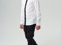 Сорочка текстильная для мальчиков (regular fit)