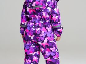 Комбинезон текстильный с полиуретановым покрытием для девочек