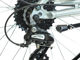 Складной велосипед Novatrack Town 20 V-brake, год 2024, цвет Серый