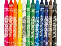 Набор восковых мелков Colorino 12 цветов, мини