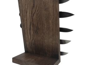 Подставка для коллекции из 5-ти ножей Woodinhome HKS0205OB, дуб, коричневый