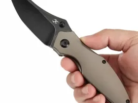 Складной нож Kansept Baba Yaga, сталь CPM 20CV, рукоять титан