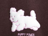 Свитшот с принтом для девочек, Коричневый