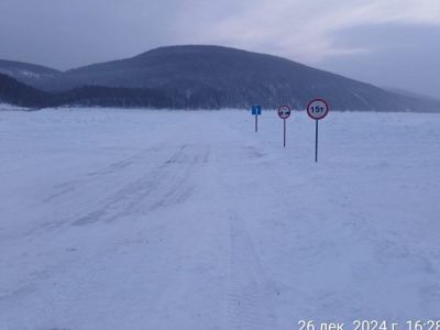 В Ленском районе Якутии открыли автозимник на автодороге «Умнас»